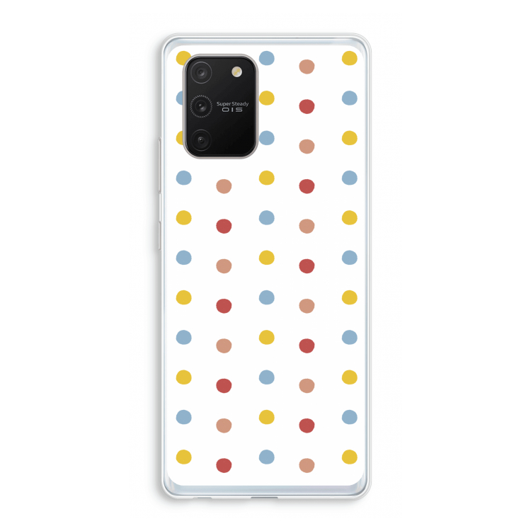 Bollen: Samsung Galaxy S10 Lite Transparant Hoesje