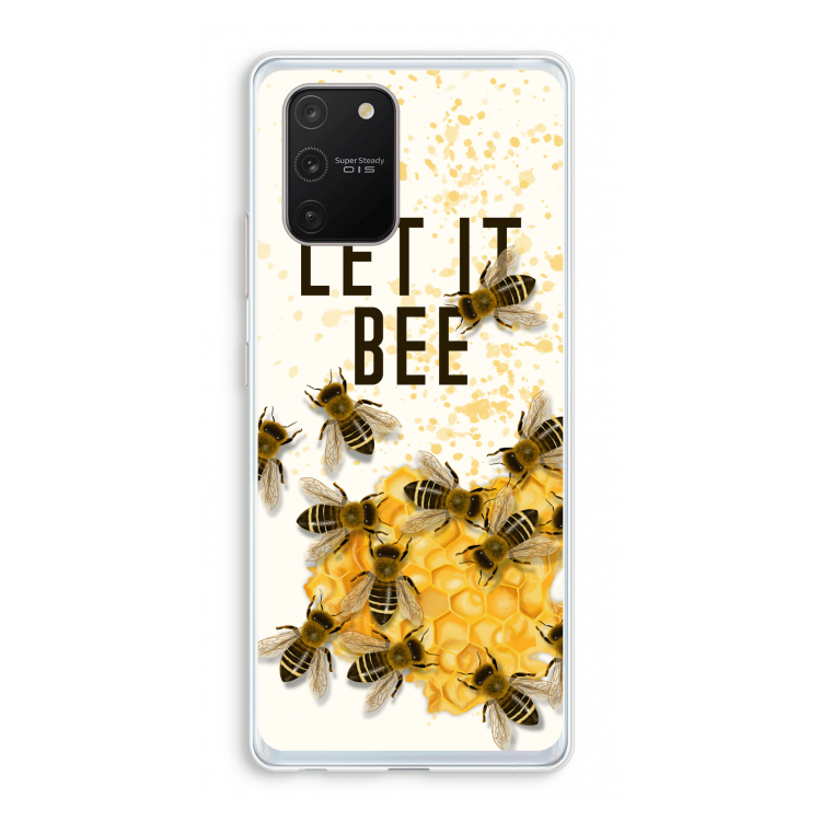 Let it bee: Samsung Galaxy S10 Lite Transparant Hoesje