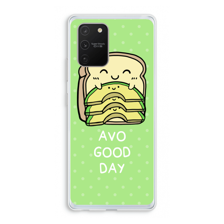 Avo Good Day: Samsung Galaxy S10 Lite Transparant Hoesje