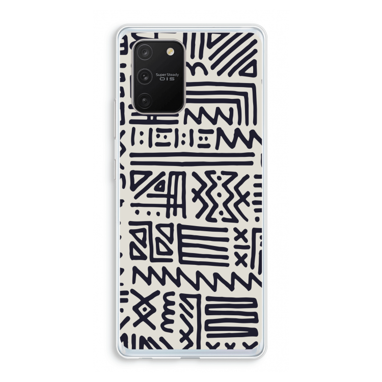 Marrakech print: Samsung Galaxy S10 Lite Transparant Hoesje