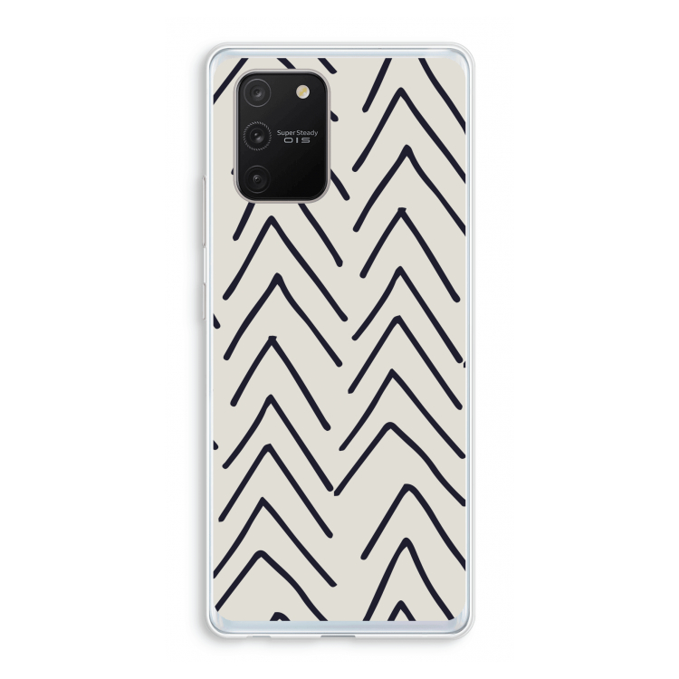 Marrakech Arrows: Samsung Galaxy S10 Lite Transparant Hoesje