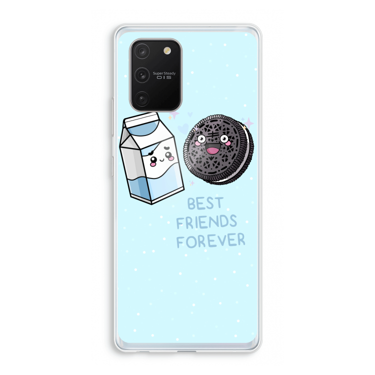 Best Friend Forever: Samsung Galaxy S10 Lite Transparant Hoesje