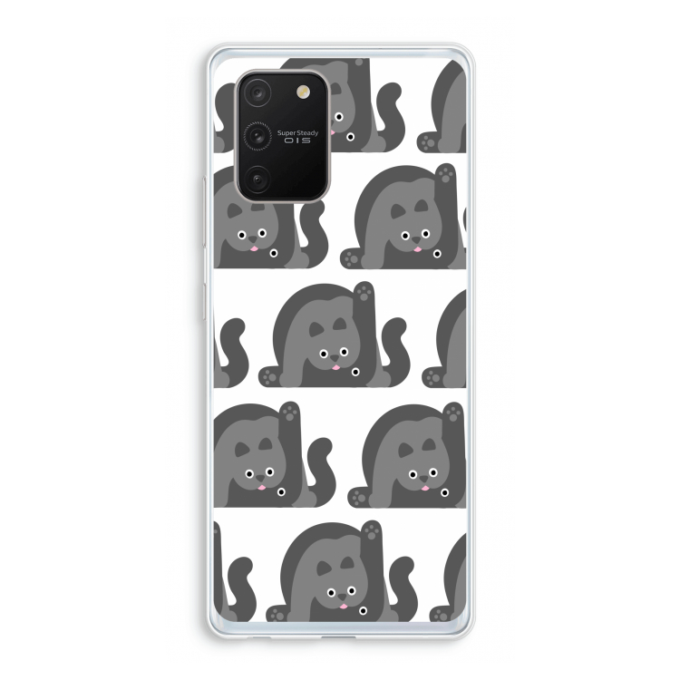Cats: Samsung Galaxy S10 Lite Transparant Hoesje