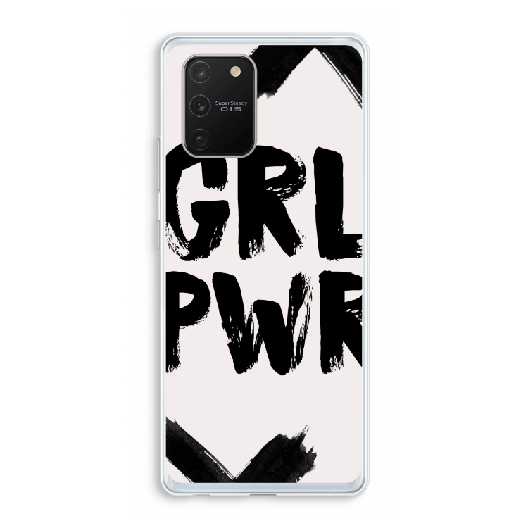 Girl Power #2: Samsung Galaxy S10 Lite Transparant Hoesje