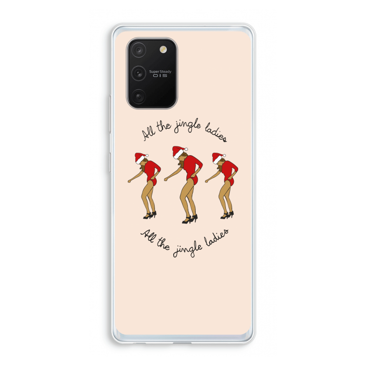 Jingle Ladies: Samsung Galaxy S10 Lite Transparant Hoesje