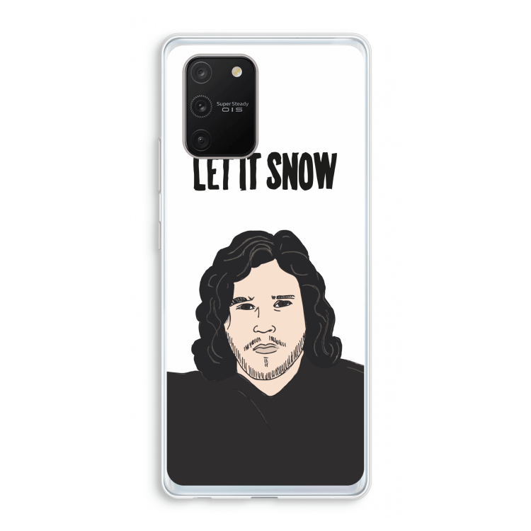 Let It Snow: Samsung Galaxy S10 Lite Transparant Hoesje