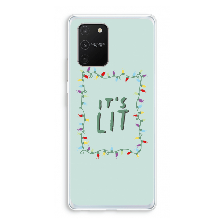 It's Lit: Samsung Galaxy S10 Lite Transparant Hoesje