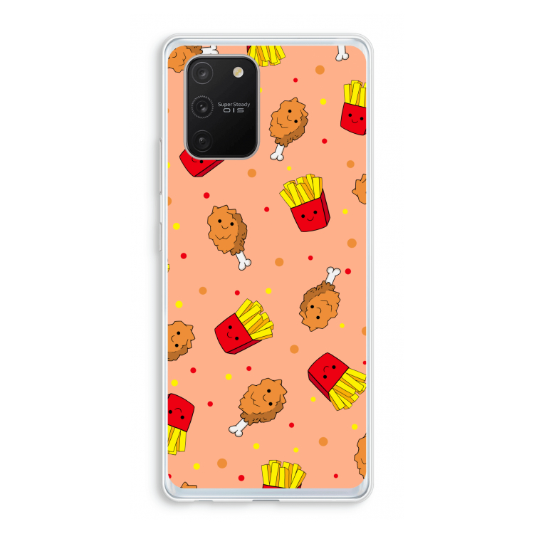 Chicken 'n Fries: Samsung Galaxy S10 Lite Transparant Hoesje