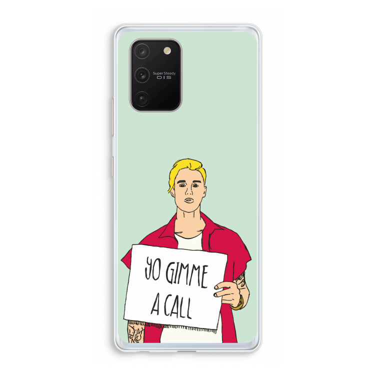 Gimme a call: Samsung Galaxy S10 Lite Transparant Hoesje