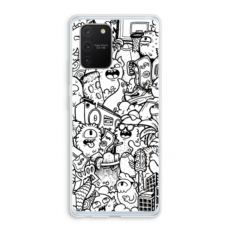 Vexx City #2: Samsung Galaxy S10 Lite Transparant Hoesje
