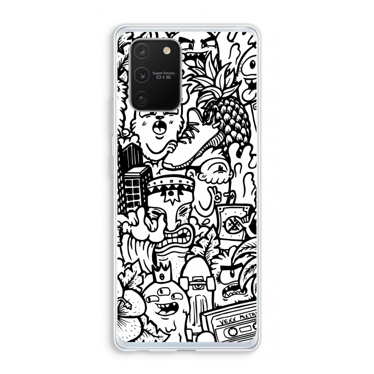 Vexx Mixtape #2: Samsung Galaxy S10 Lite Transparant Hoesje