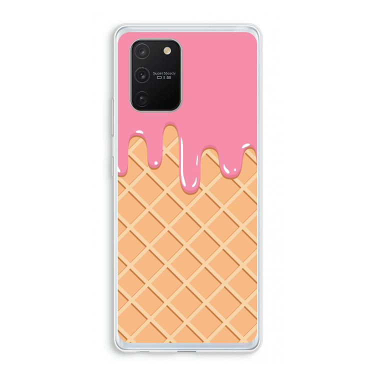 Ice cream: Samsung Galaxy S10 Lite Transparant Hoesje
