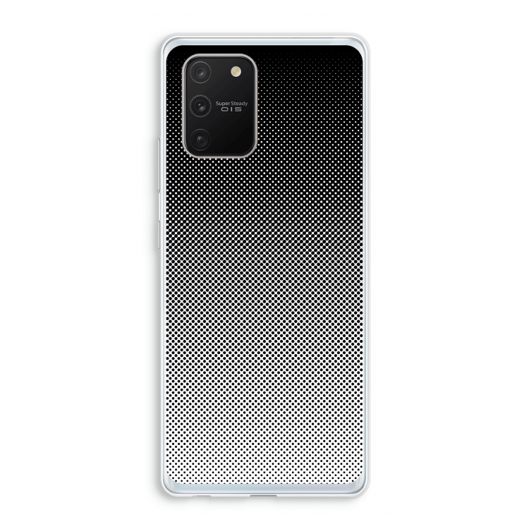 Musketon Halftone: Samsung Galaxy S10 Lite Transparant Hoesje