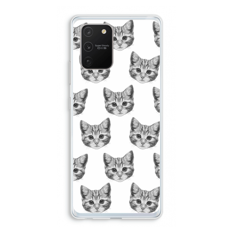 Kitten: Samsung Galaxy S10 Lite Transparant Hoesje