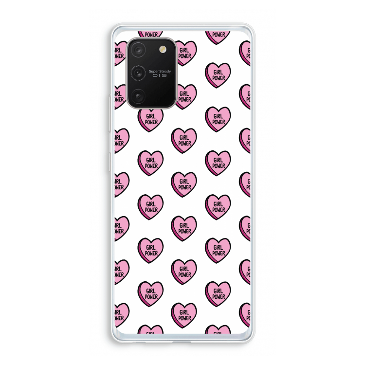 GIRL POWER: Samsung Galaxy S10 Lite Transparant Hoesje