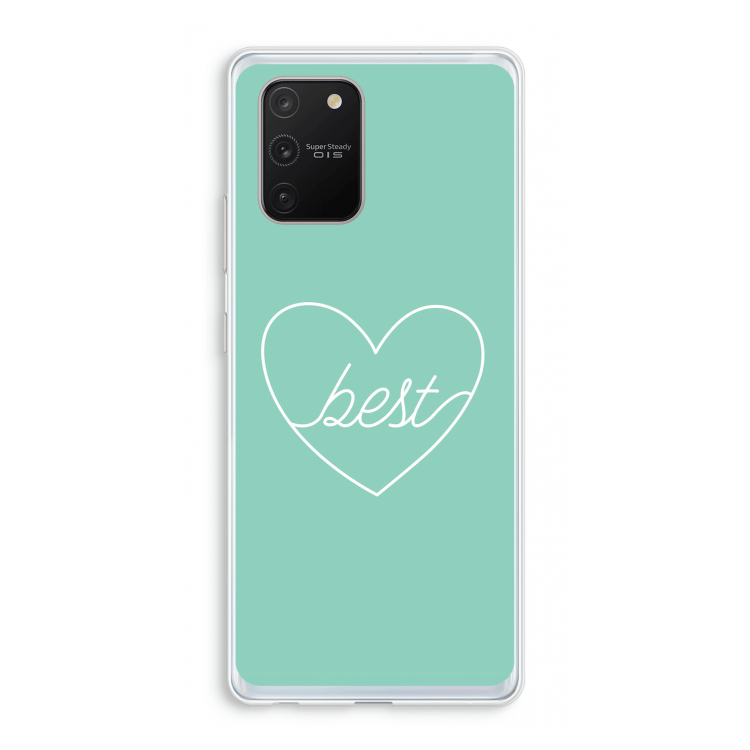 Best heart pastel: Samsung Galaxy S10 Lite Transparant Hoesje
