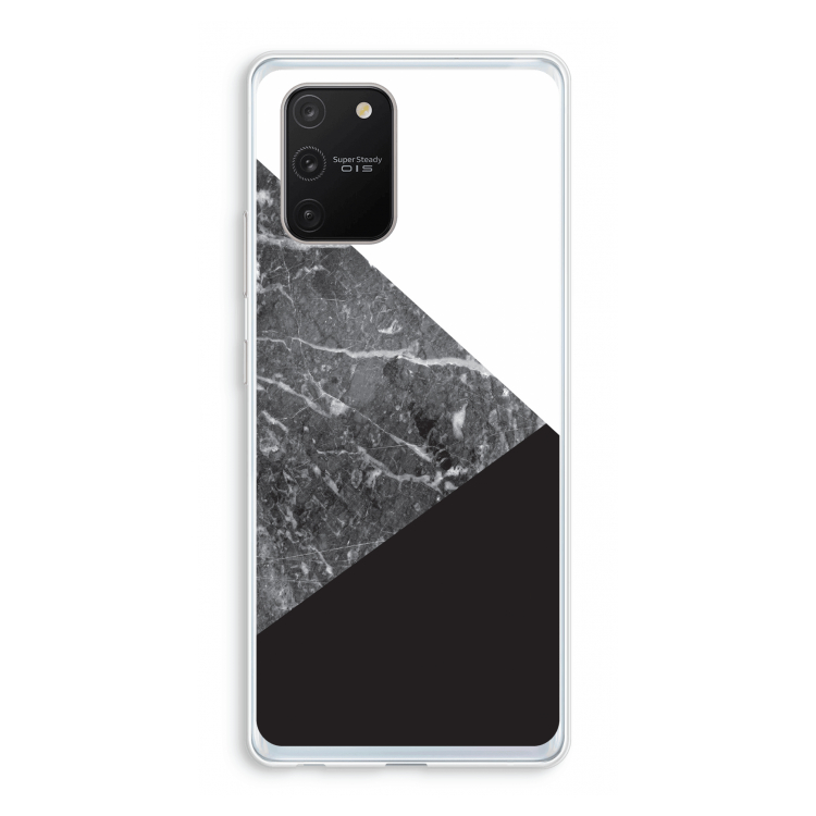 Combinatie marmer: Samsung Galaxy S10 Lite Transparant Hoesje