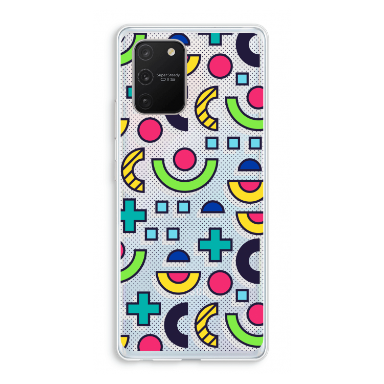 8-bit N°6: Samsung Galaxy S10 Lite Transparant Hoesje