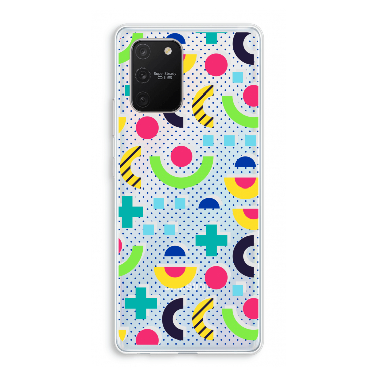 8-bit N°1: Samsung Galaxy S10 Lite Transparant Hoesje
