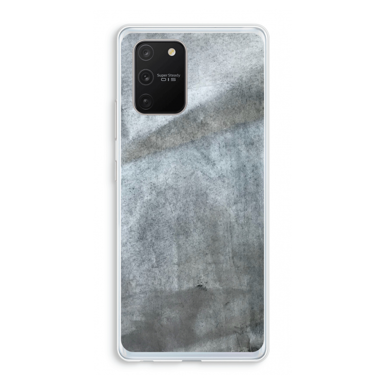 Grey Stone: Samsung Galaxy S10 Lite Transparant Hoesje