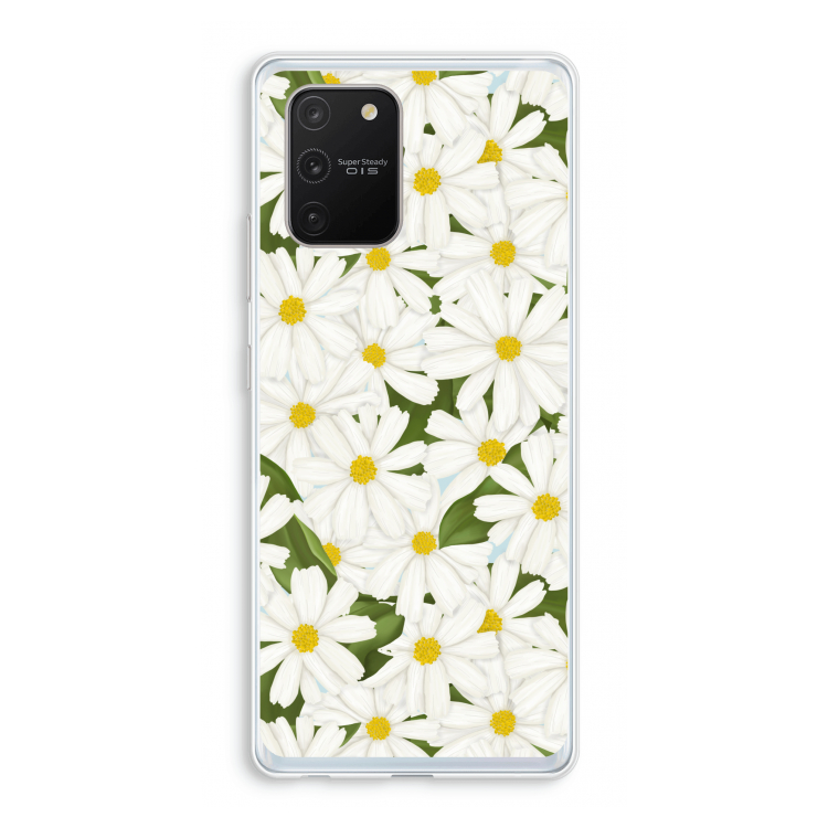 Summer Daisies: Samsung Galaxy S10 Lite Transparant Hoesje