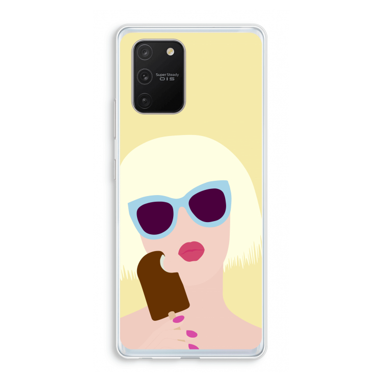 Ice cream: Samsung Galaxy S10 Lite Transparant Hoesje