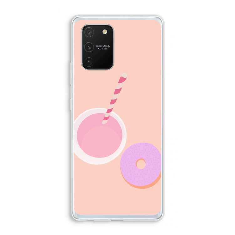 Donut: Samsung Galaxy S10 Lite Transparant Hoesje