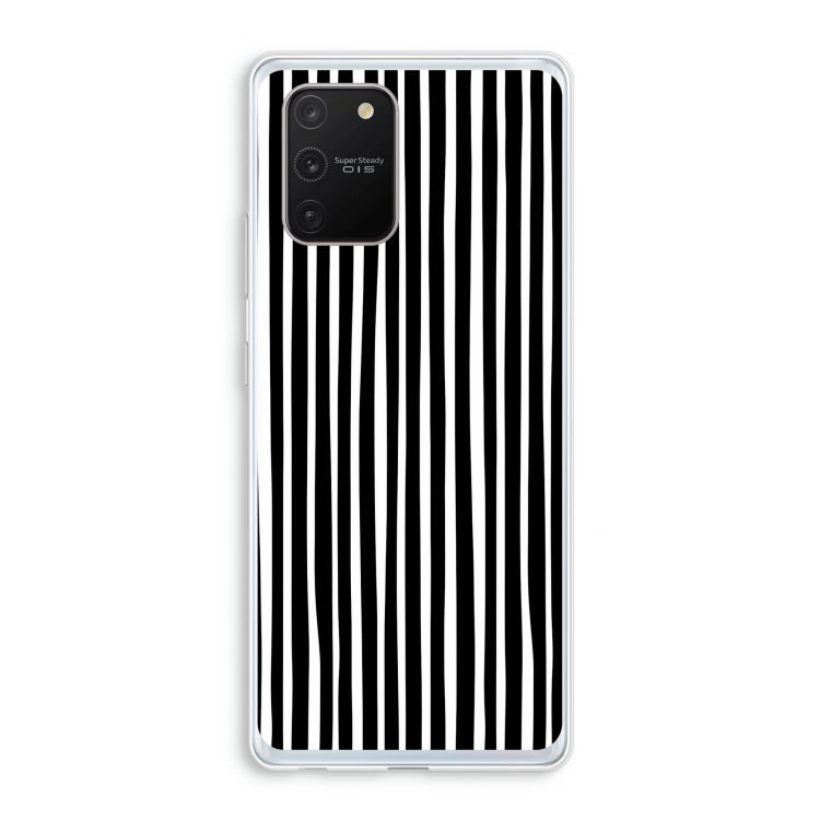 Stripes: Samsung Galaxy S10 Lite Transparant Hoesje