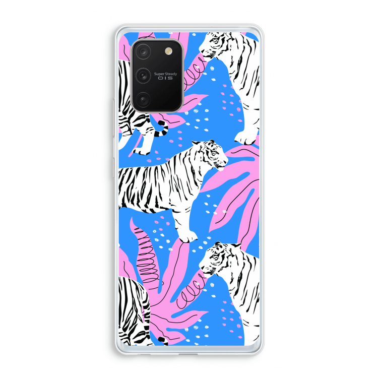 Tijger: Samsung Galaxy S10 Lite Transparant Hoesje