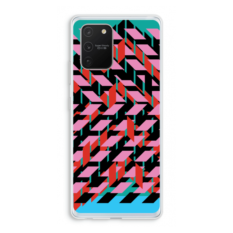 Skew Blush 2: Samsung Galaxy S10 Lite Transparant Hoesje