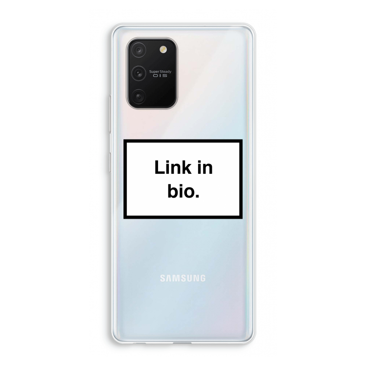 Link in bio: Samsung Galaxy S10 Lite Transparant Hoesje