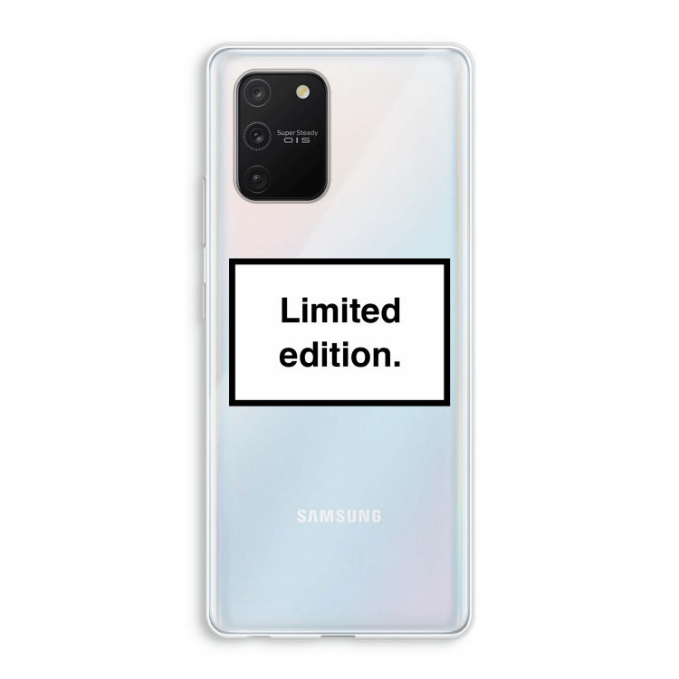 Limited edition: Samsung Galaxy S10 Lite Transparant Hoesje