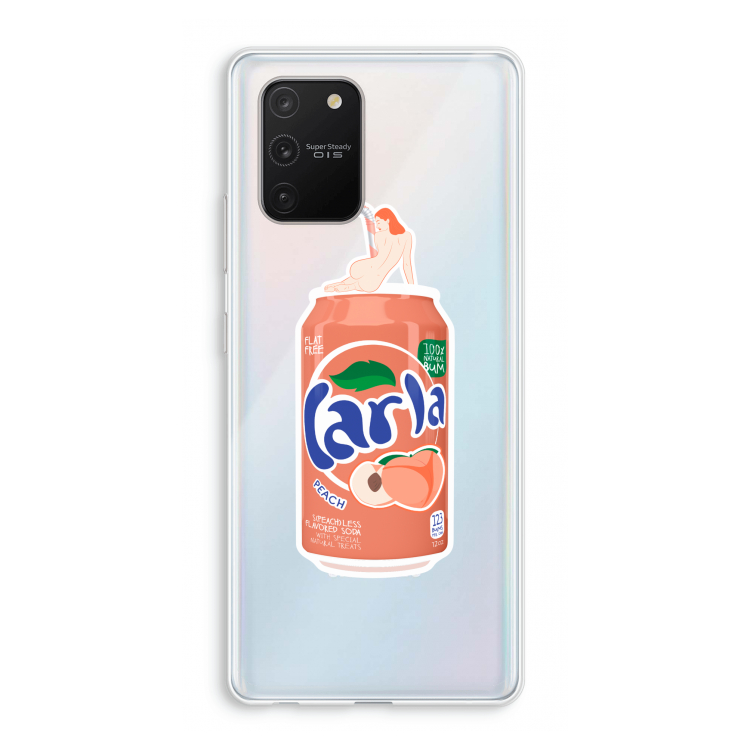 S(peach)less: Samsung Galaxy S10 Lite Transparant Hoesje