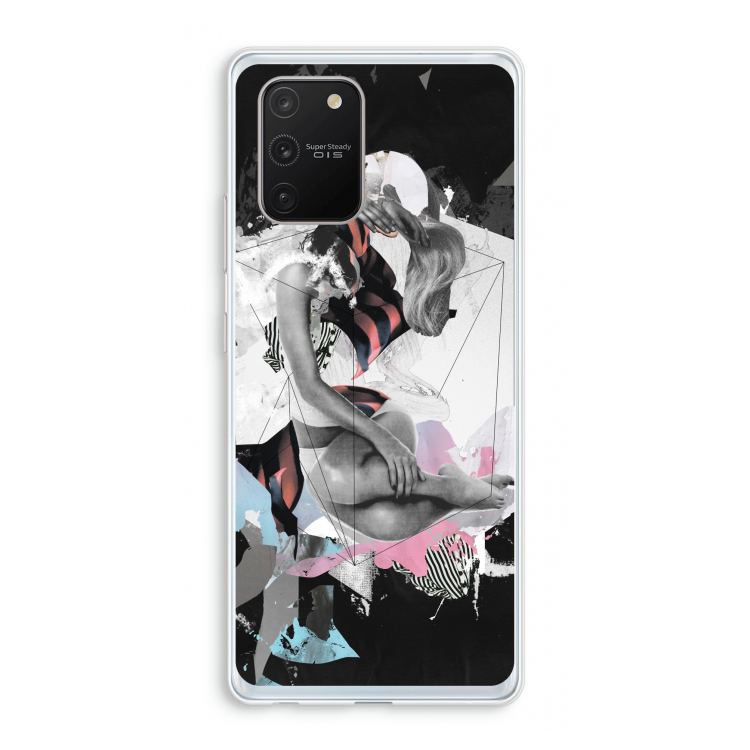 Camouflage de sommeil: Samsung Galaxy S10 Lite Transparant Hoesje