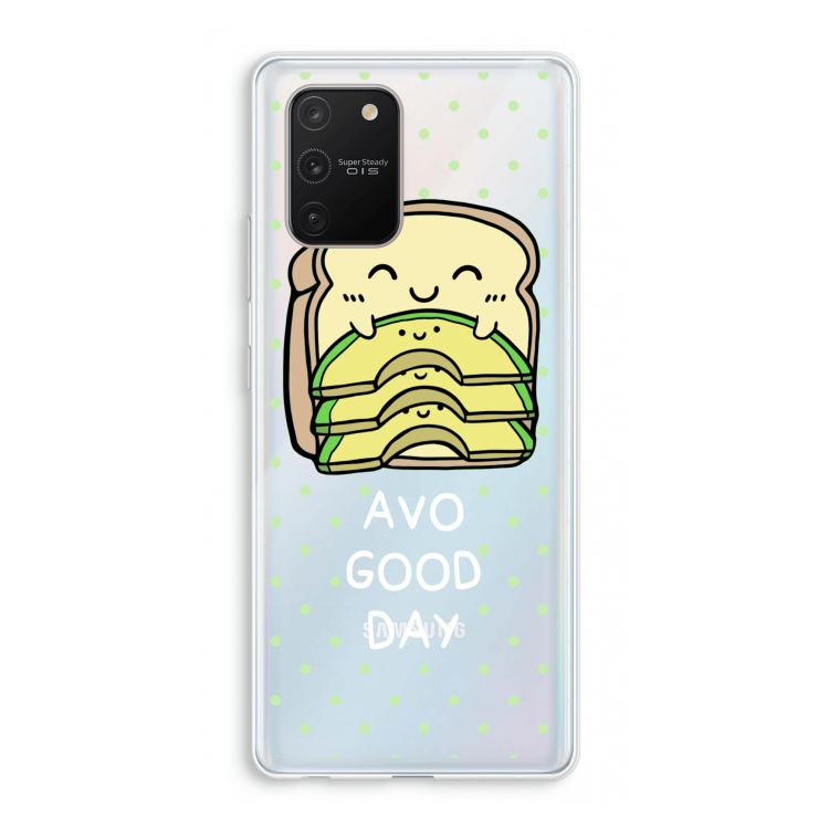 Avo Good Day: Samsung Galaxy S10 Lite Transparant Hoesje
