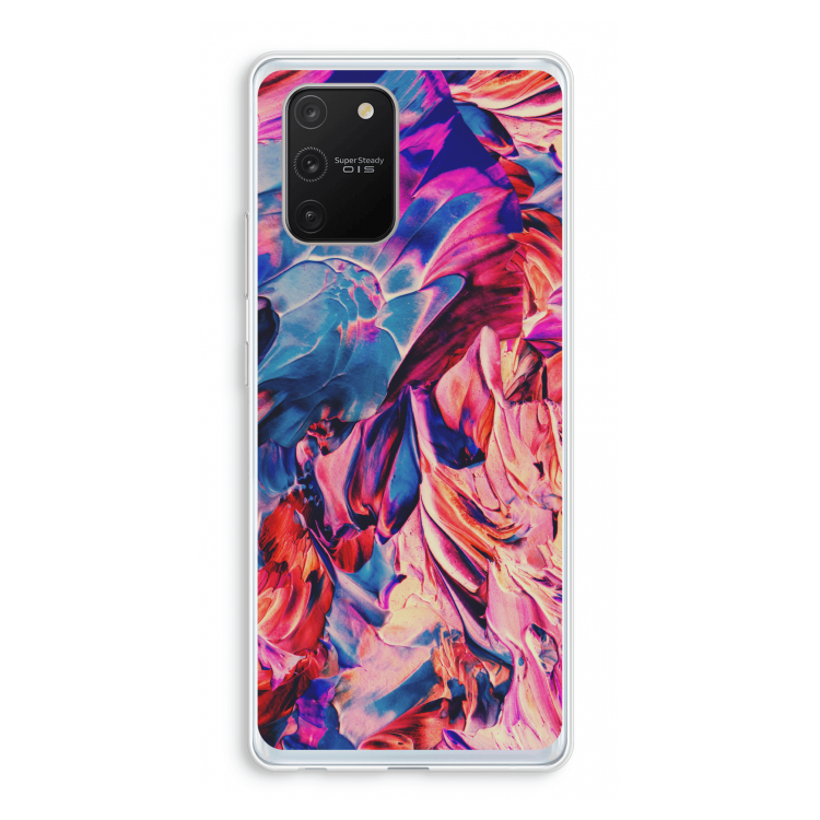 Pink Orchard: Samsung Galaxy S10 Lite Transparant Hoesje