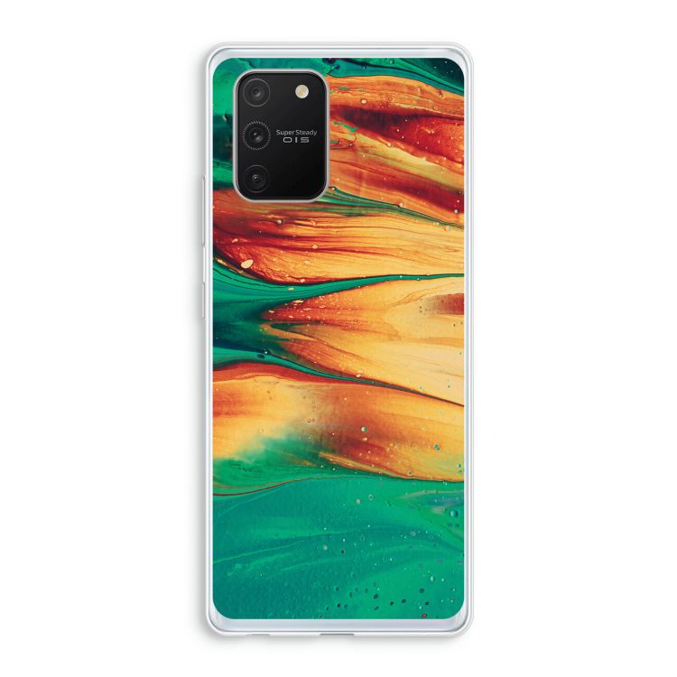 Green Inferno: Samsung Galaxy S10 Lite Transparant Hoesje