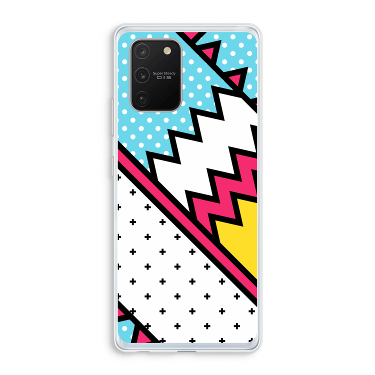 Pop Art #2: Samsung Galaxy S10 Lite Transparant Hoesje