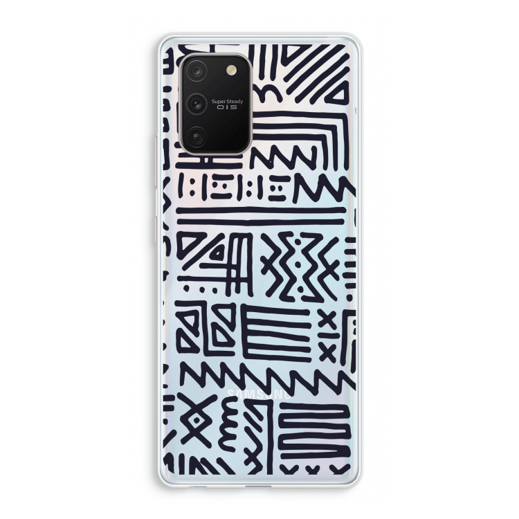Marrakech print: Samsung Galaxy S10 Lite Transparant Hoesje