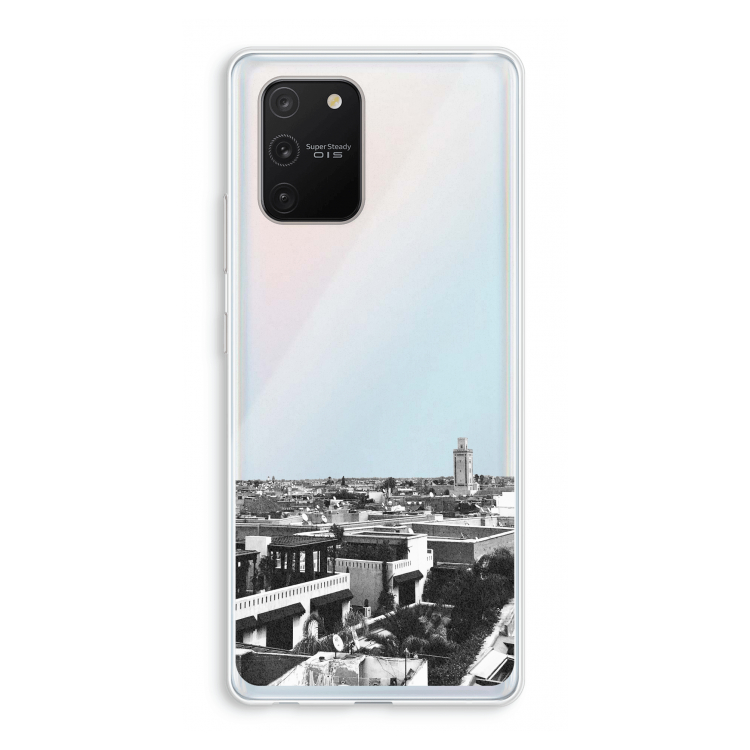 Marrakech Skyline : Samsung Galaxy S10 Lite Transparant Hoesje