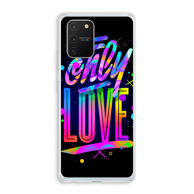 Only Love: Samsung Galaxy S10 Lite Transparant Hoesje