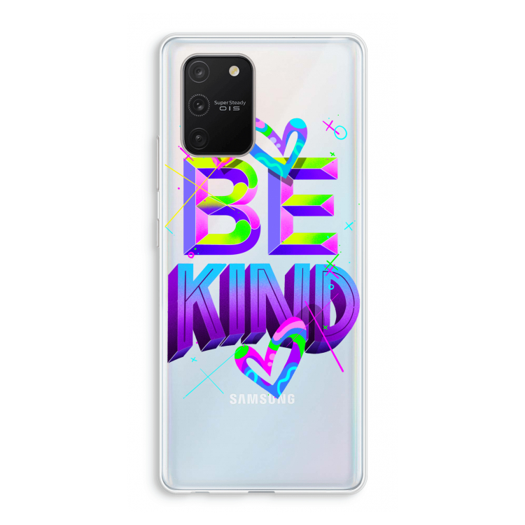 Be Kind: Samsung Galaxy S10 Lite Transparant Hoesje