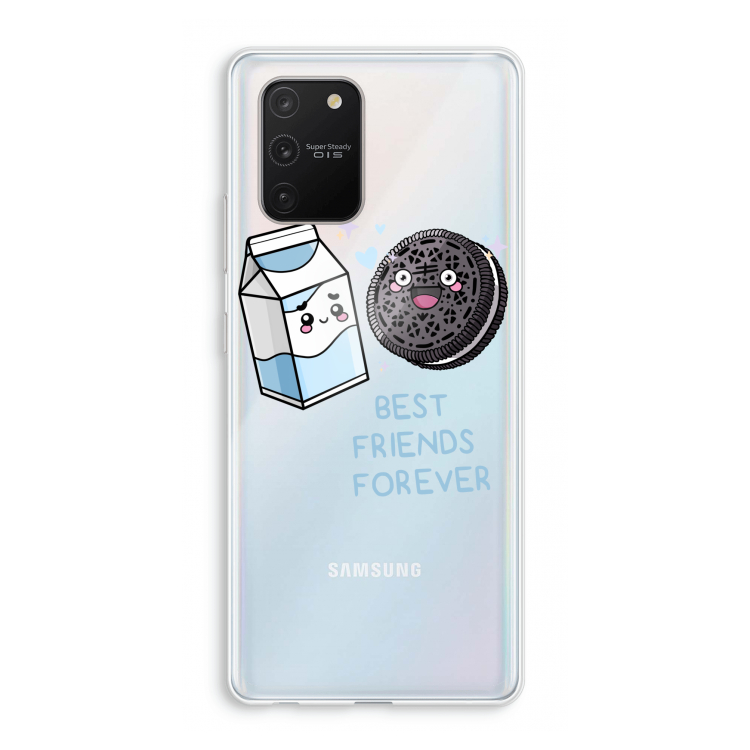 Best Friend Forever: Samsung Galaxy S10 Lite Transparant Hoesje