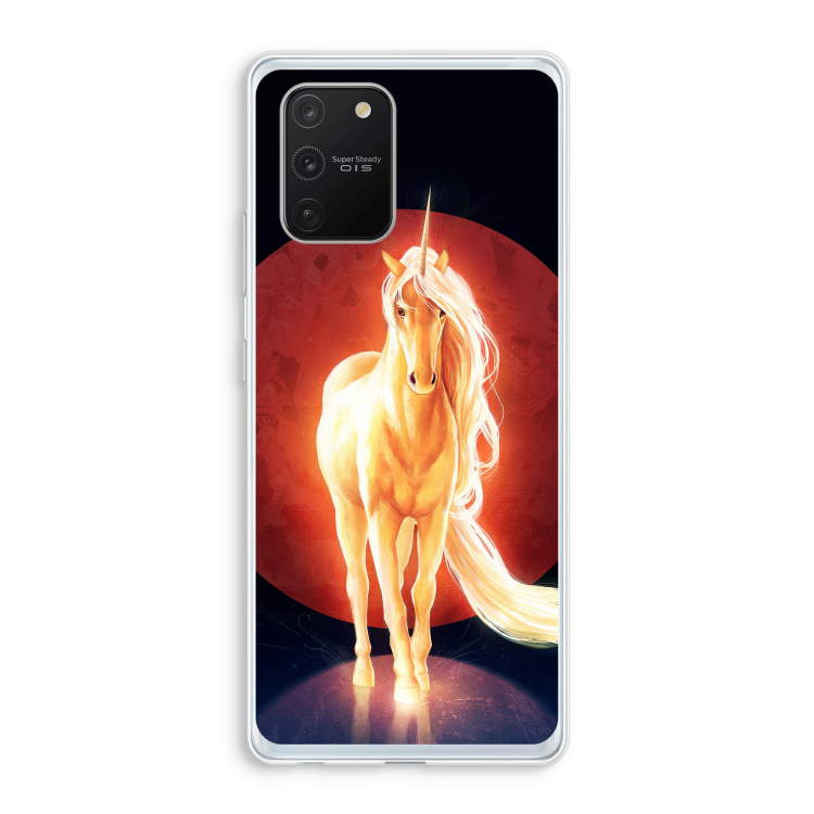 Last Unicorn: Samsung Galaxy S10 Lite Transparant Hoesje