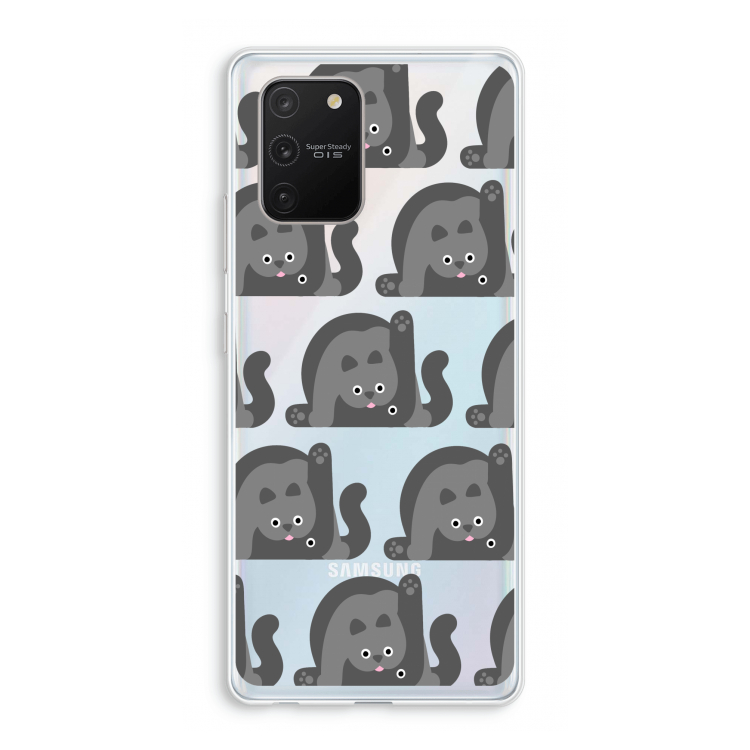 Cats: Samsung Galaxy S10 Lite Transparant Hoesje