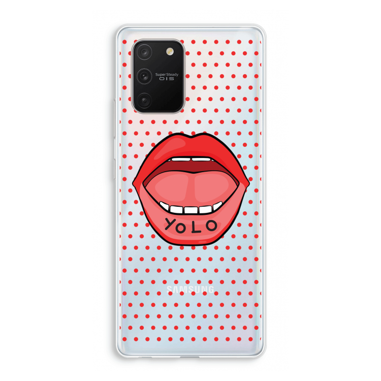 Yolo Denise: Samsung Galaxy S10 Lite Transparant Hoesje