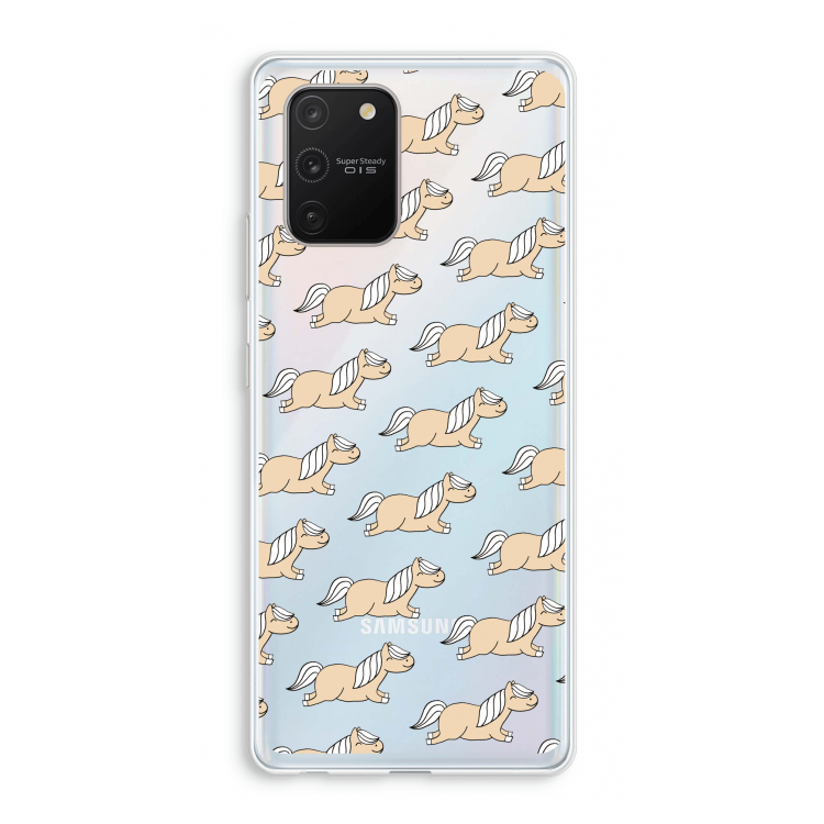 Ponys: Samsung Galaxy S10 Lite Transparant Hoesje
