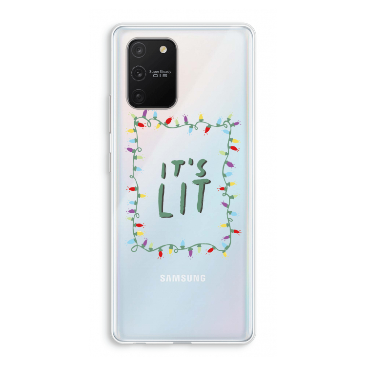It's Lit: Samsung Galaxy S10 Lite Transparant Hoesje