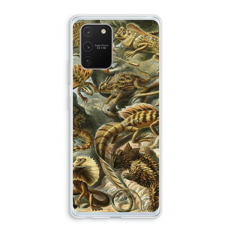 Haeckel Lacertilia: Samsung Galaxy S10 Lite Transparant Hoesje