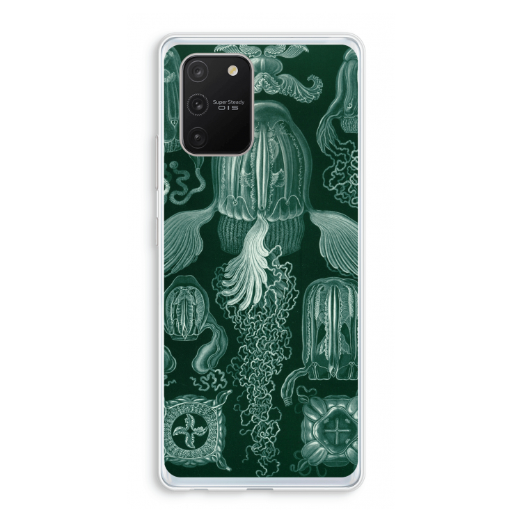 Haeckel Cubomedusae: Samsung Galaxy S10 Lite Transparant Hoesje